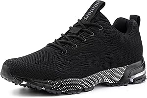 Hitmars Mens Trainers Ladies Running Shoes Mens Trail Running Gym Outdoor Sports Shoes Lightweight Fashion Sneakers 3.5-12 UK