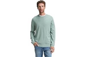 TOM TAILOR Herren Strickpullover mit Crewneck