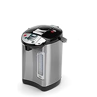 Addis 516521 Thermo Pot Instant Thermal Hot Water Boiler Dispenser, 680 W, 3.5 liters, Stainless Steel/Black