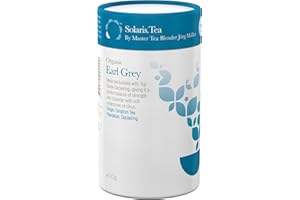 Solaris Tea Organic Loose Whole Leaf Earl Grey 100 g