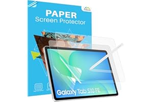 MoKo lot de 2 protecteurs d’écran Paperfeel pour Samsung Galaxy Tab S11 S10 Lite S10 FE S9 FE S9 S8 S7 Film PET mat anti-reflet pour écrire et dessiner comme sur papier Haute sensibilité tactile