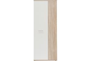 AVANTI TRENDSTORE - Feena - Armadio multiuso in legno laminato con 2 porte a battente e 5 ripiani, disponibile in diversi colorazioni. Dimensioni LAP 68,9x179,1x34,8cm