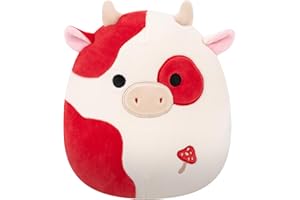 Squishmallows Original 7.5-Inch Claudio the Spotted Cow | Collectable Cute Plush Toy, Cuddly Toys for Children, Soft Toys, Cute Teddies Suitable for Girls and Boys Ages 3