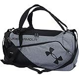 Under Armour Contain Duo Duffle Bag, Borsone Unisex-Adulto, Pitch Gray Medium Heather/Black/Black (012), Taglia Unica