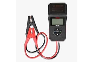 LAUNCH Europe BST-860 Batterietester KFZ/Digitale Autobatterie-Tester Ladesystem Anlasstester mit Integrierter Thermodrucker 6V 12V 24V, Schwarz