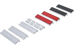 BGS Set di ganasce di protezione per morsa, in alluminio, 125mm, 8pz.