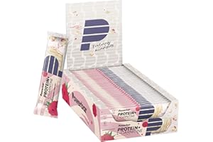 Powerbar Protein Plus + L-Carnitine Raspberry-Yoghurt 30x35g - Barra Proteica + Magnesio Calcio e L-Carnitina