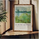 Fark Tanıtım Monet &Ccedil;er&ccedil;evesiz Poster, Modern Dekoratif &Ccedil;er&ccedil;evesiz Poster, Tablo, Monet-7, 30 x 40