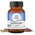 A TATA Product - Organic India Bowelcare - 60 Veg Capsules, Helps Relieve Constipation, Hyperacidity & IBS, Clean & Lubricate Bowel, Normalizes Digestion & Elimination, GMP & NPOP Certified Organic