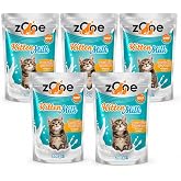 MADPET Zooe Kitten Milk Yavru Kedi S&uuml;t Tozu 5x200 g Avantajlı Set - Kitten Milk Kedi S&uuml;t&uuml; - Anne S&uuml;t&uuml; Takviyesi - Taurin Vita