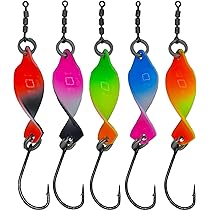 Set Esche Da Pesca Paradox - 18 Cucchiai Per Trote, Con Scatola, Pesi 1.5g/2.5g/3.5g - Foto 6