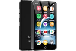 AHENOD 160GB MP3 Player mit Bluetooth und WiFi, 4.02 Zoll IPS HD MP4 Player mit Android 13 OS, Kinder-Musik-Player mit Lautsprechern, Android MP4 MP3 Player mit Deezer, Spotify und Play Store