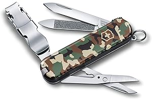 Victorinox, Nail Clip 580, Navaja Multiuso Suiza, Cuchillo bolsillo, Regalo, 8 Funciones, Hoja pequeña, Lima de uñas