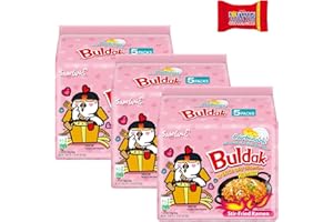 TRINOVI.COM Samyang Carbo Buldak Nucleare Fuoco Fritto Super Hot Pasta Piccante 3 x 5 Pack - Trinovi