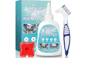 SONEAT Mould Remover Gel, Mould Magic Extreme Gel, Powerful Deep Cleaning Black Mold Remover, 7 Fl Oz Household Mold Remover Gel for Washing Machines, Refrigerator Strips,Bathrooms,Toilet Seals,Sinks