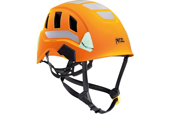 PETZL Casque Strato Vent Hi-Viz Orange