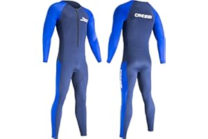 CRESSI Wahoo Monopiece Wetsuit - Muta Monopezzo Realizzata in Morbido Neoprene 1.5/2mm e Elastan, Perfetta per Attività Acquatiche Varie