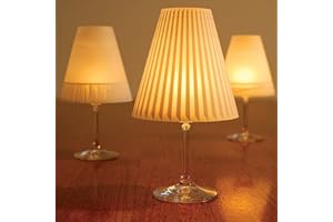 DEKOOP Schöne Helene Lampenschirme für Weingläser