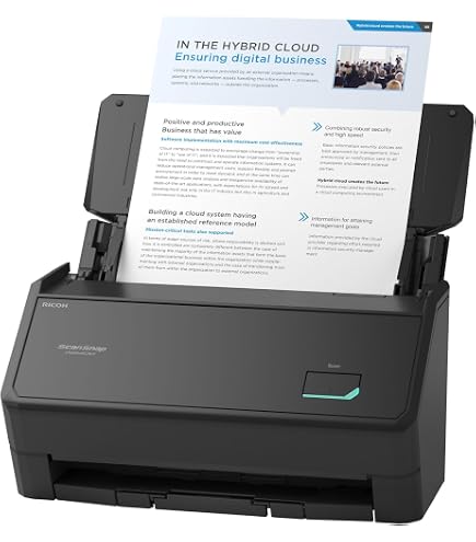 富士通 ScanSnap iX1500 Fujitsu ScanSnap iX1500 Color Duplex Document Scanner with Touch