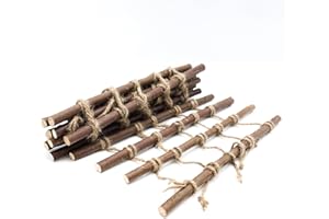 GARDENING NATURALLY Garden Trellis Willow and Jute for Climbing Plants – Handcrafted Plant Support, Use indoors or outdoors 50cm Wide and 2m Long Can Be Cut to Size