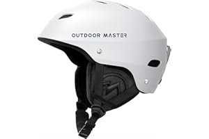 OutdoorMaster Kelvin Casque de Ski - Casque de Snowboard pour Hommes, Femmes & Jeunes