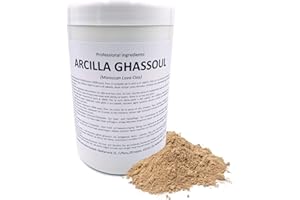 Snadi - Glinka Ghassoul | 1 kg | Marokański Proszek z Kamienia Lawowego | Do Pielęgnacji Skóry i Włosów | Peelingująca i Zmiękczająca | Odmładza, Uspokaja i Zmiękcza Skórę