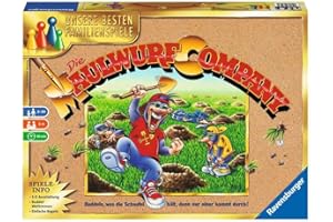 Ravensburger The Maulwurf Company Gra Planszowa, Wielokolorowy, Od 8 lat