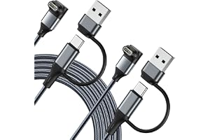 MoKo 2 in 1 Charger Cable Compatible with Garmin Watch 2 Pack