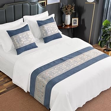 BEDLOPER*** Je kent het vast wel die prachtige bedlopers in hotels over het voeteind van het bed. Dit weekend kan je zelf zo'n prachtige bedloper van 80 x 180 cm maken met