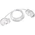 Doc's Pro Plugs DFFL5 Medium Vented Pro Ear Plugs with Leash, Clear