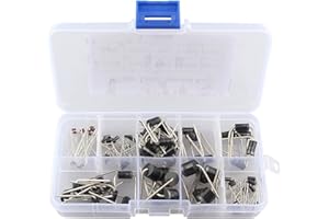 DollaTek Assortiment de diodes (redresseurs), 1N4148 1N4007 1N5819 1N5408 1N5822 SR3100 SR5100 HER303 6A10 10A10