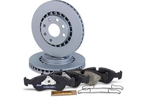 ‎ATEC GERMANY Bremsenset Vorderachse inkl. Bremsscheiben Belüftet Ø 256 mm + Bremsbeläge Vorne
