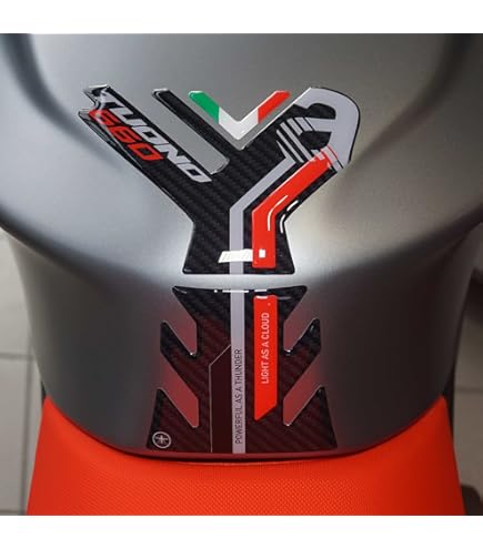 Adesivo In Resina 3D Per Serbatoio Aprilia RS660 2020-2025 - Giallo, Protezione E Stile