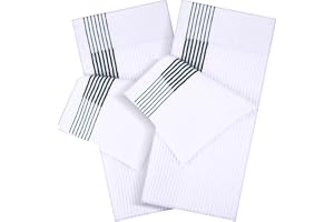 Mixweer 2 st caddie golfhandduk 56 cm x 107 cm stora bomull mjuka golfhanddukar för män golfälskare jul golfgåvor (vit med gr