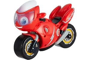 TOMY Ricky Zoom - Lumières Et Sons Ricky - Grande Moto Jouet Avec 8 Sons Et Phrases - Figures D'Action Pour Les Enfants - Pour les Garçons Et Les Filles De 3 Ans Plus - Multicolore