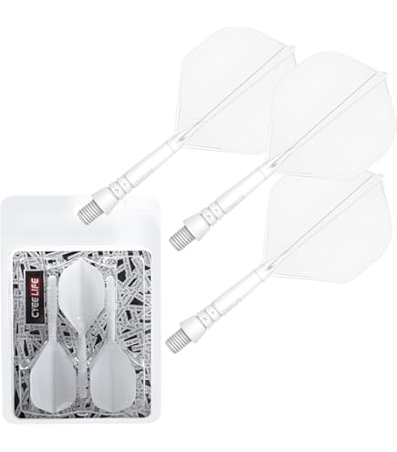 Aste E Alette Per Freccette CUESOUL ROST T19 - Set Di 3, Integrate, Forma Ad Ala Grande, Taglia S - Foto 3