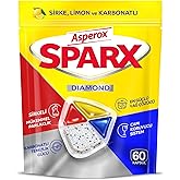 Asperox Sparx Diamond Bulaşık Makinesi Kaps&uuml;l&uuml; 60 Adet