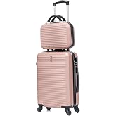 CELIMS - Travel Cabin Suitcase with Toiletry Bag 30 cm Approved by 100+ Airlines | Lightweight and Rigid | Small Suitcase Cab