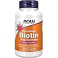 Now Foods Biotin 10,000Mcg Extra Strength Vcaps 120'S New