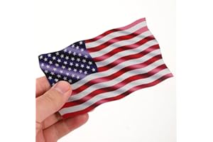 JECOMPRIS Adesivi Magnetici Con Bandiera Americana Per Auto E Camion 3 Pezzi Riflettenti Adesivo Per Paraurti E Decorazione Esterni Veicolo