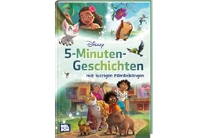Disney Vorlesebuch: 5-Minuten-Geschichten mit lustigen Filmlieblingen: Encanto, Raya und Vaiana auf neuen Abenteuern | Geschichten mit den beliebtesten Disney-Sidekicks (ab 3 Jahren)
