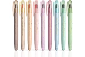 ‎WEMATE WEMATE Bibel Textmarker, 9-Teiliges Gel Textmarker Set in Verschiedenen Farben, Bibel Marker, Hübsches Bibel Zubehör zum Markieren von Bibelstellen, Farbcodierung und Hervorheben von Büchern