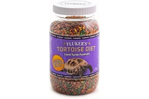 Fluker Labs SFK70014 Tortoise Diet Small Pellet Food, 7-Ounce