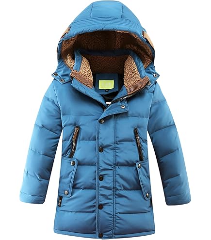 Loalirando Manteau D'hiver Unisexe Avec Fermeture éclair Et