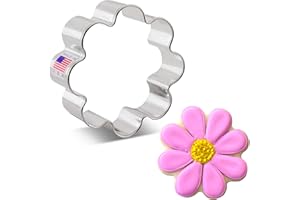 ANN CLARK COOKIE CUTTERS Cortador de galletas para el día de la madre, diseño de flores de primavera, 3 pulgadas, fabricado en Estados Unidos por Ann Clark