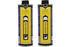 MP PRODUKT 2 Stück Innotec Hi-Temp Wax Dry Schwarz - Next Level Konservierung für Automotive & Industrie - Idealer Unterbodenschutz und Hohlraumkonservierung - Rostschutzmittel für Fahrzeuge - 1 Liter Dose