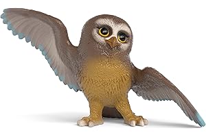 schleich DIE Schule DER MAGISCHEN Tiere | Muriel 14951| Tierfigur Eule aus dem Film | detailgetreue Sammelfiguren | tolles Geschenk für Kinder & Sammler | Spielfigur ab 3 Jahren | 5 x 10 x 6 cm