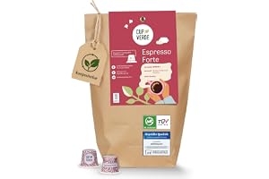 CUP VERDE – 30 kaffekapslar Nespresso* kompatibla. 100 % klimatneutralt – rättvist handlat – skonsamt rostad, kraftfull smak