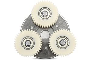 Jwthee Ingranaggi planetari, marcia elettrica frizione e parti di sostituzione della bici da bici 36t ingranaggi in nylon planetario per biciclette elettriche 500w 750W