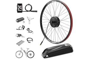 Varstrom 36V 250W Rear Ebike Conversion Kit 26" 27.5" 28" 700C Wheel Rear Cassette Hub Motor Electric Bike Conversion Kit with 36V 13Ah Ebike Battery & DZ40 Display for Mountain Bikes